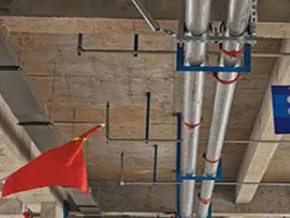 易门管廊支架的安装方法